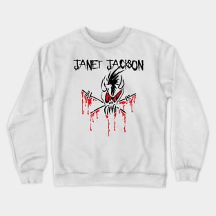 headbang janet j Crewneck Sweatshirt